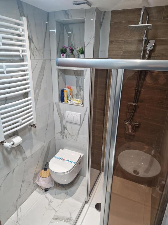 Um banheiro em Apartman Mina