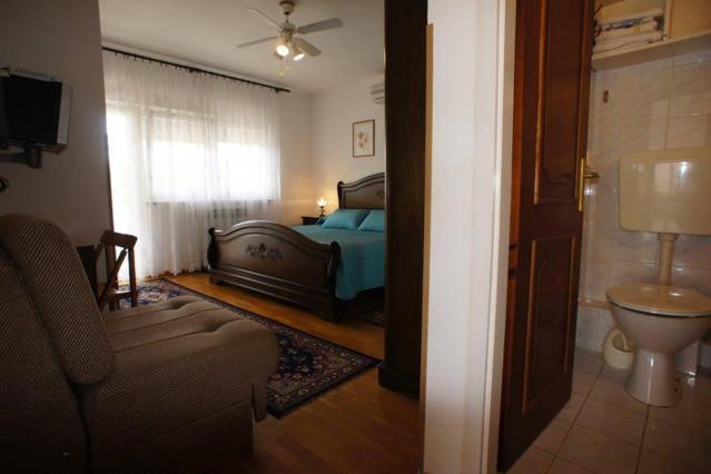 Χώρος καθιστικού στο Guest House Marta