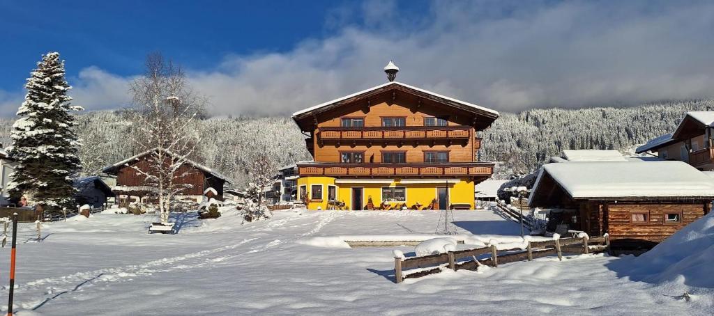 Landhaus Aubauerngut през зимата