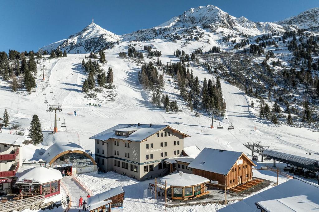 Das Wismeyer - Skihotel an der Plattenkarbahn durante el invierno