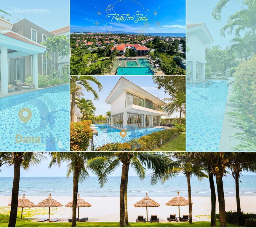 Πισίνα στο ή κοντά στο Diamond Beach Villa Da Nang