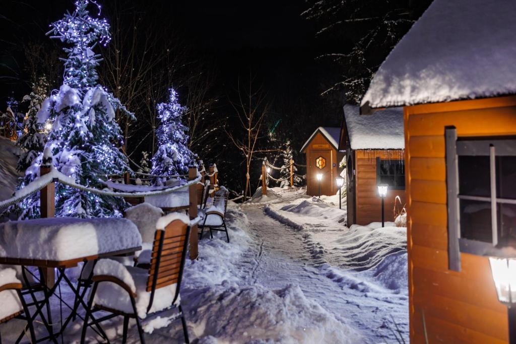 Panorama Górska Wisła Resort & SPA að vetri til