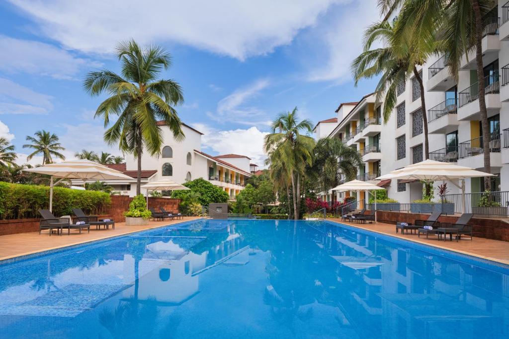 Kolam renang di atau dekat dengan Fairfield by Marriott Goa Anjuna