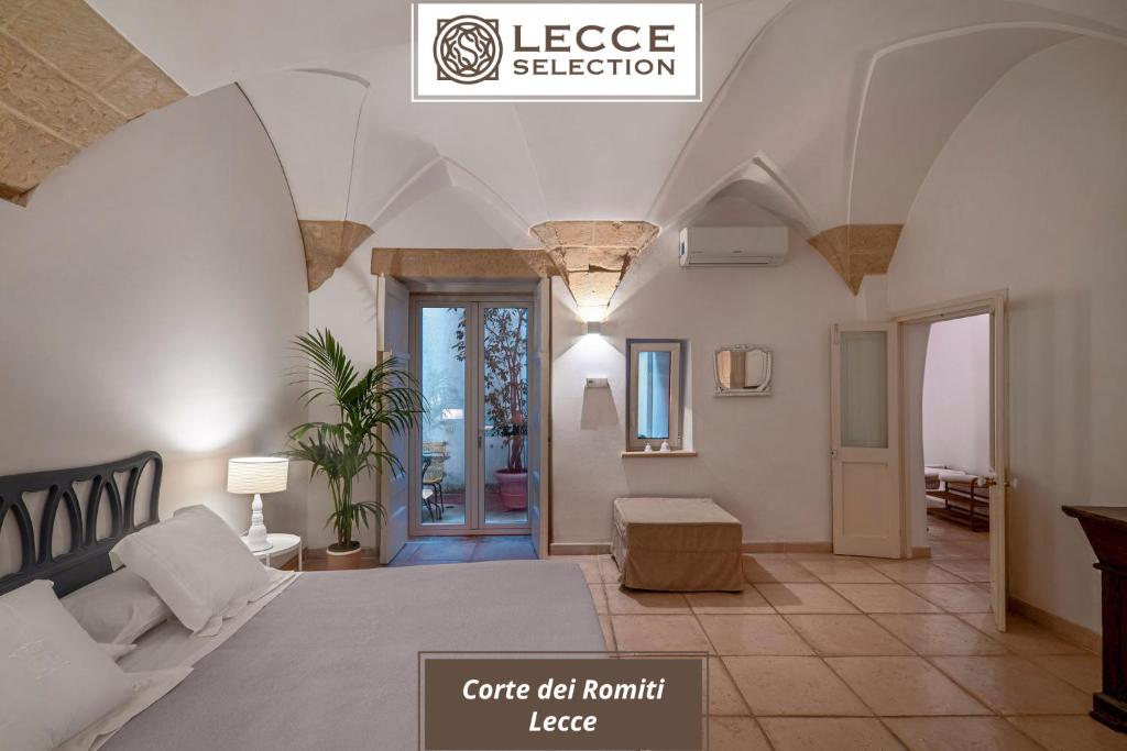 En eller flere senger på et rom på B&B Corte Dei Romiti - Lecce Selection