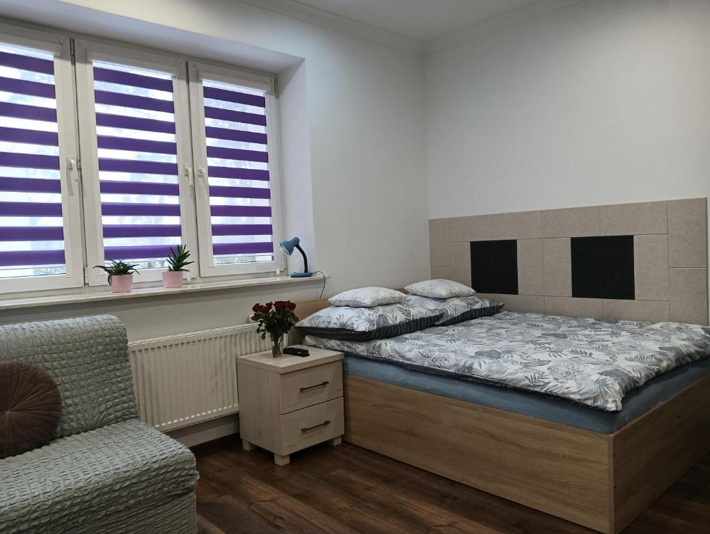 Krevet ili kreveti u jedinici u okviru objekta Apartament