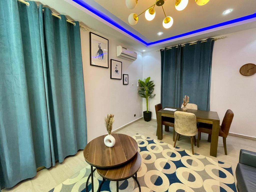 Khu vực ghế ngồi tại Residhomes Apparthôtel Saint-louis