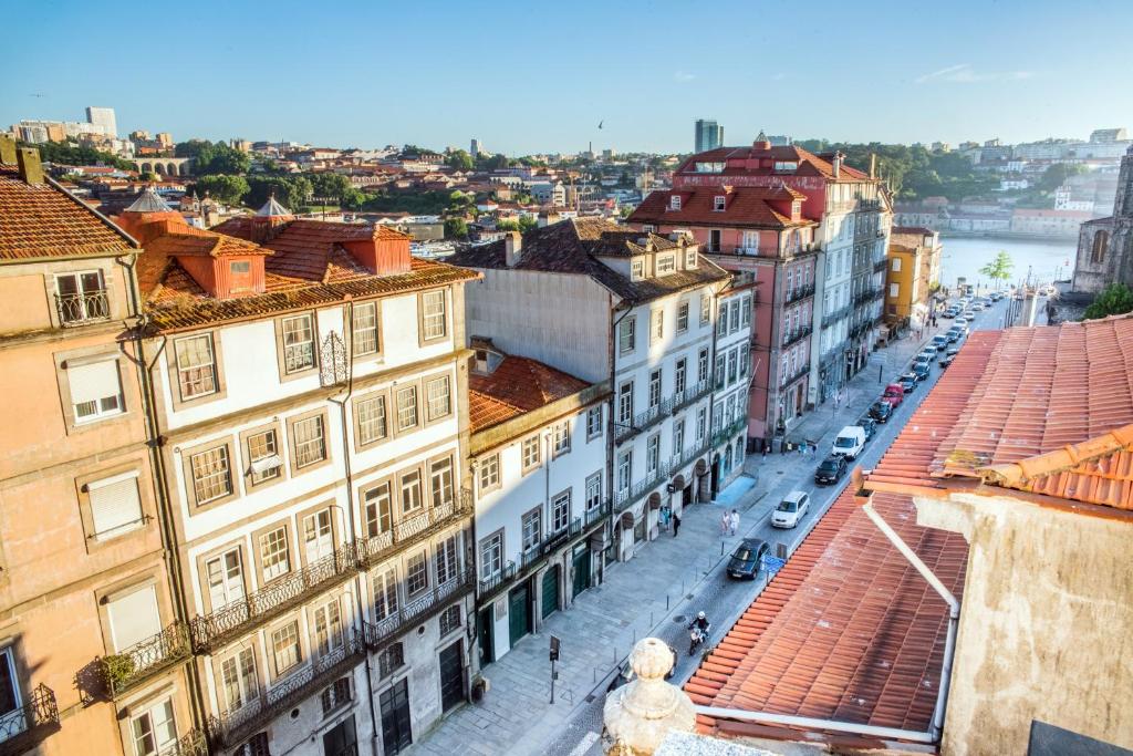 Nespecifikovaný výhled na destinaci Porto nebo výhled na město při pohledu z hotelu