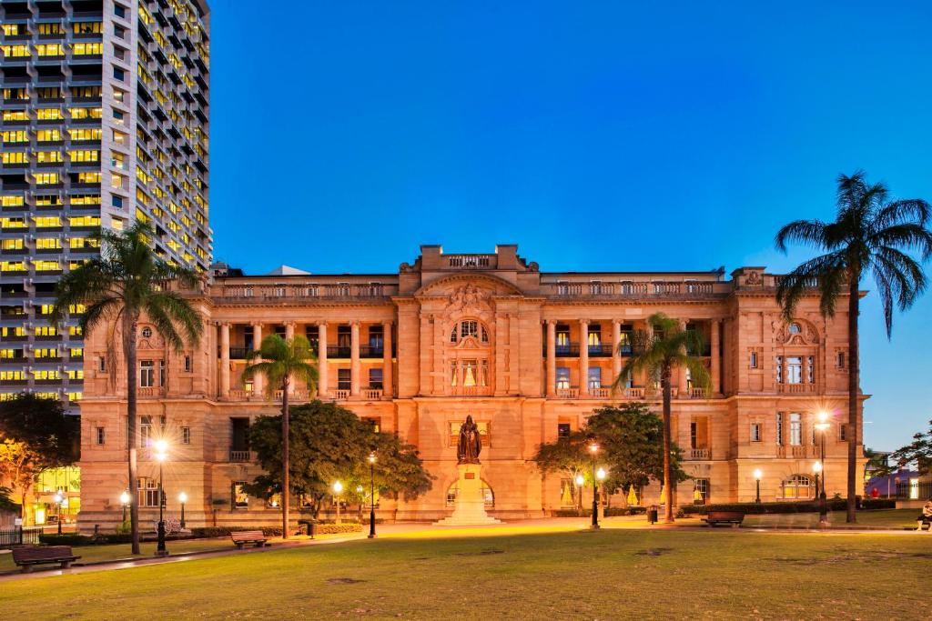 O edifício em que o hotel se localiza