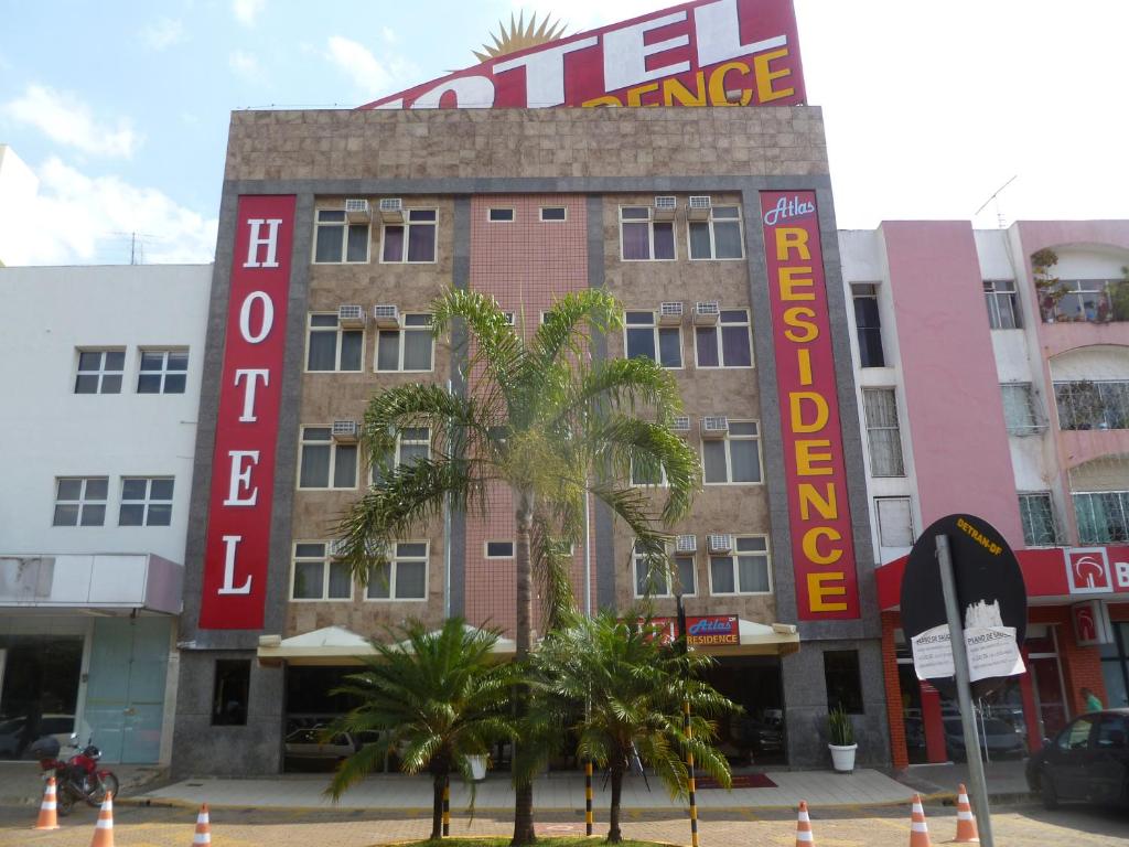 El edificio en el que está el hotel