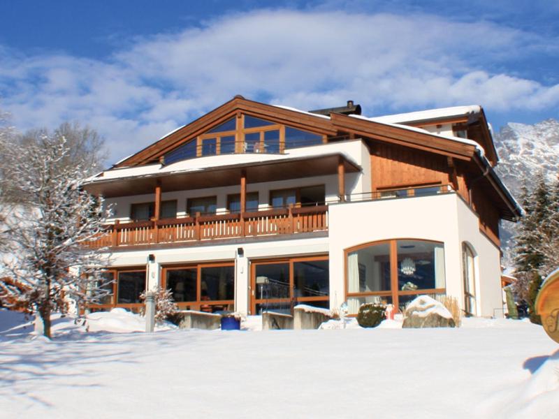 Chalet Panorama durante o inverno