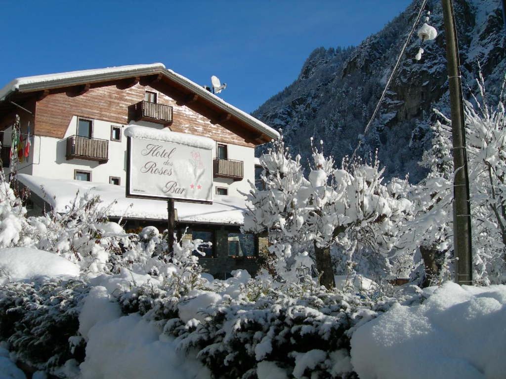 Hotel Des Roses durante l'inverno