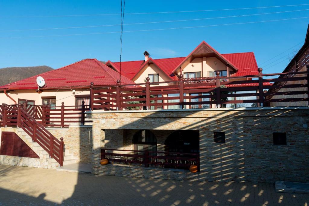 O edifício onde o hotel está situado