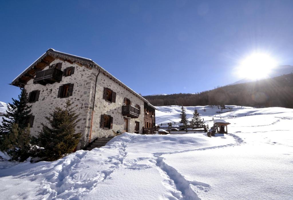 La Dormeuse during the winter