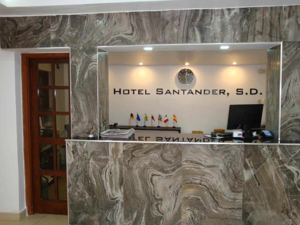 Preddverje oz. recepcija v nastanitvi Hotel Santander SD