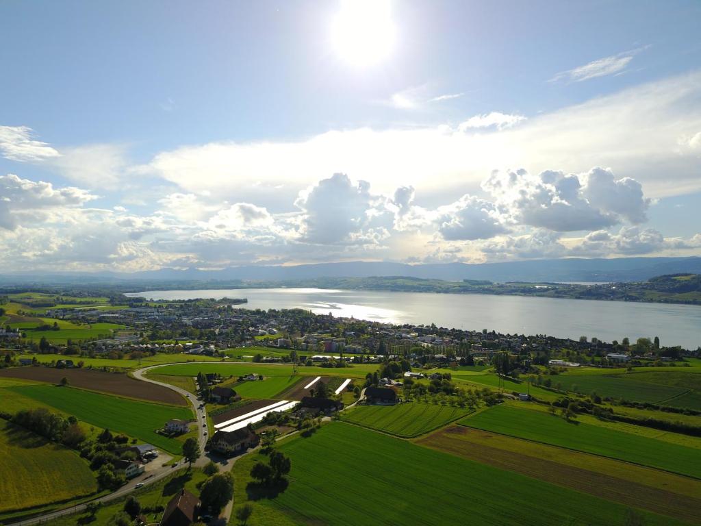 Naturlandskabet i nærheden af lejligheden