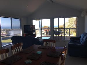 Zona d'estar a Kangaroo Island Bayview Villas