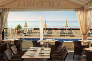 מסעדה או מקום אחר לאכול בו ב-Victoria Frontemare Beach & Spa Hotel Jesolo