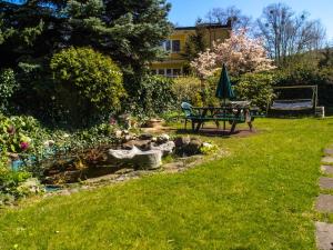 A garden outside Villa Oliva