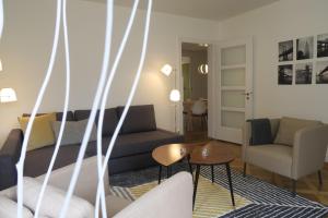 Oleskelutila majoituspaikassa Zurich Furnished Apartments