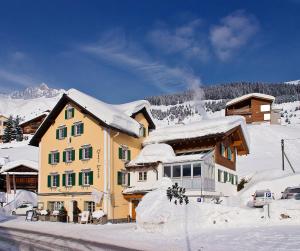 Hotel Posta durante el invierno