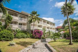 Puutarhaa majoituspaikan La Pagerie - Tropical Garden Hotel ulkopuolella