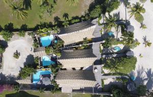 Der Swimmingpool an oder in der Nähe von Aitutaki Escape