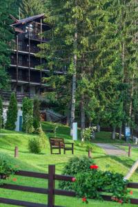 Um jardim em Ana Hotels Bradul Poiana Brasov