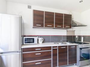 Una cocina o kitchenette en Pałacowa Condominium