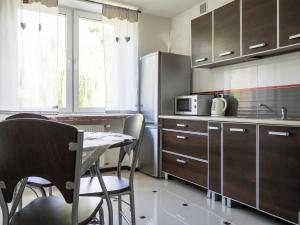 Una cocina o kitchenette en Pałacowa Condominium