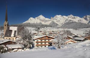 Pension Pinzgauer Hof durante o inverno