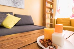 A seating area at Apartmento Las Letras