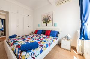 A bed or beds in a room at Apartmento Las Letras