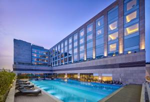 The swimming pool at or close to Hyatt Regency Chandigarh