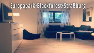 พื้นที่นั่งเล่นของ Blackforest Home Gengenbach nahe Europapark Rust