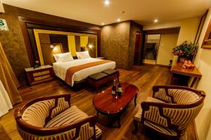 Yawar Inka Hotel में एक कमरे में एक या कई बेड