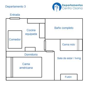 Foto de la galería de Departamentos y Habitaciones Centro Osorno en Osorno