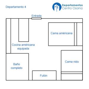 Foto de la galería de Departamentos y Habitaciones Centro Osorno en Osorno