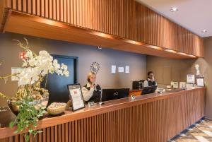 The lobby or reception area at The Frankfurt