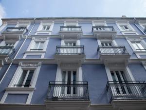 O edifício em que o apartamento se localiza