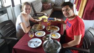 Comida en el bed and breakfast o alrededores