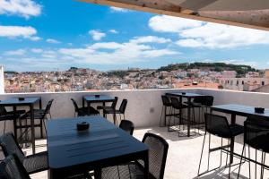 Utsikt over Lisboa, enten fra hotellet eller fra et annet sted