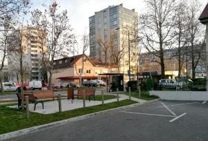 El edificio en el que está la pensión