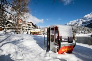 Hotel Seebüel during the winter