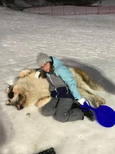 Gasthof 'Zum Reifberg' durante el invierno