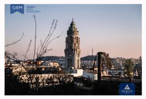 Una vista general de Oporto o una vista desde la ciudad tomada desde el departamento