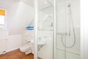 H.W.S. Hotel Der Wilde Schwan tesisinde bir banyo