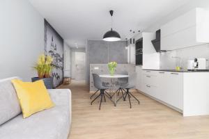 A kitchen or kitchenette at Venezia Apartment