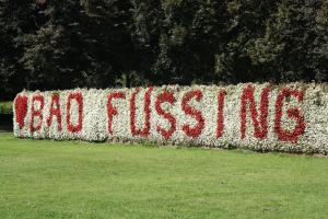 Garden sa labas ng Hotel garni Vogelsang