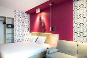 Khu vực ghế ngồi tại ibis Styles Haarlem City