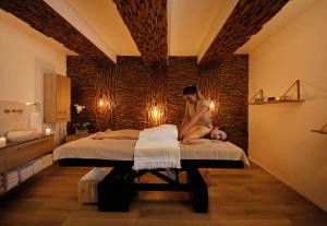 Spa dan/atau pusat kesehatan di Negrecoste Hôtel & Spa